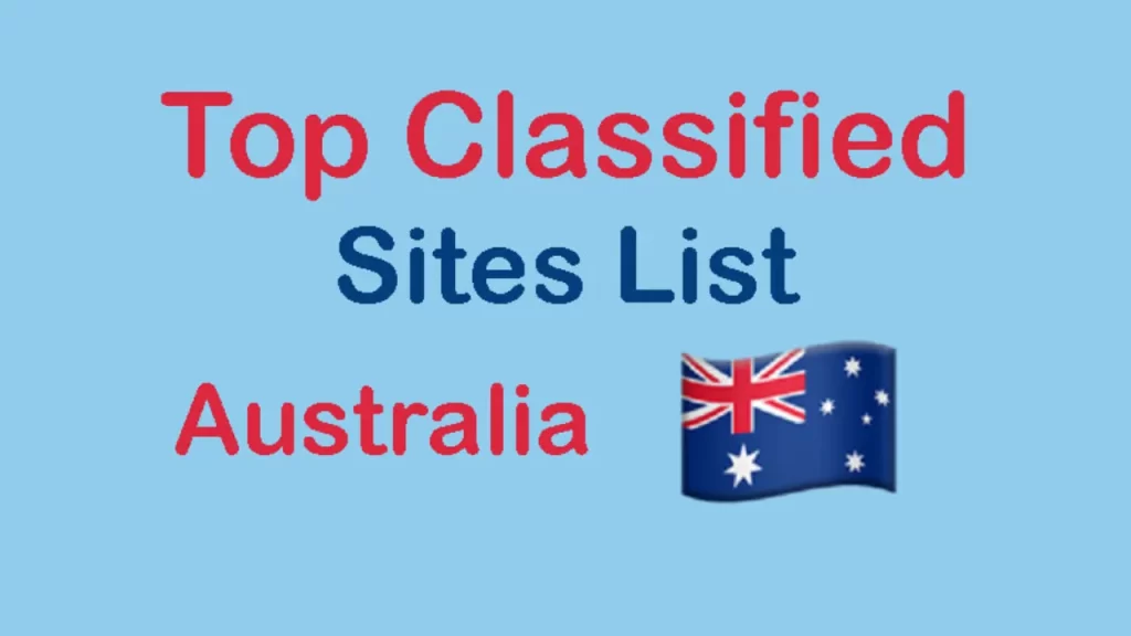 Australia Classified Submission Site List 2025