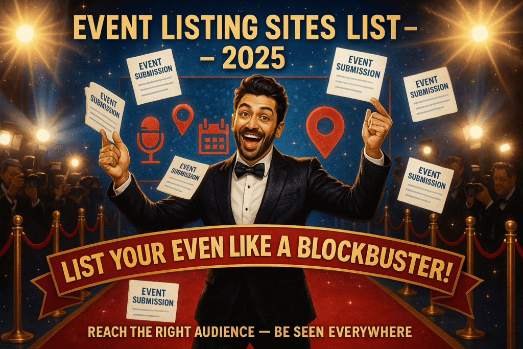 Event Listing Sites List 2025