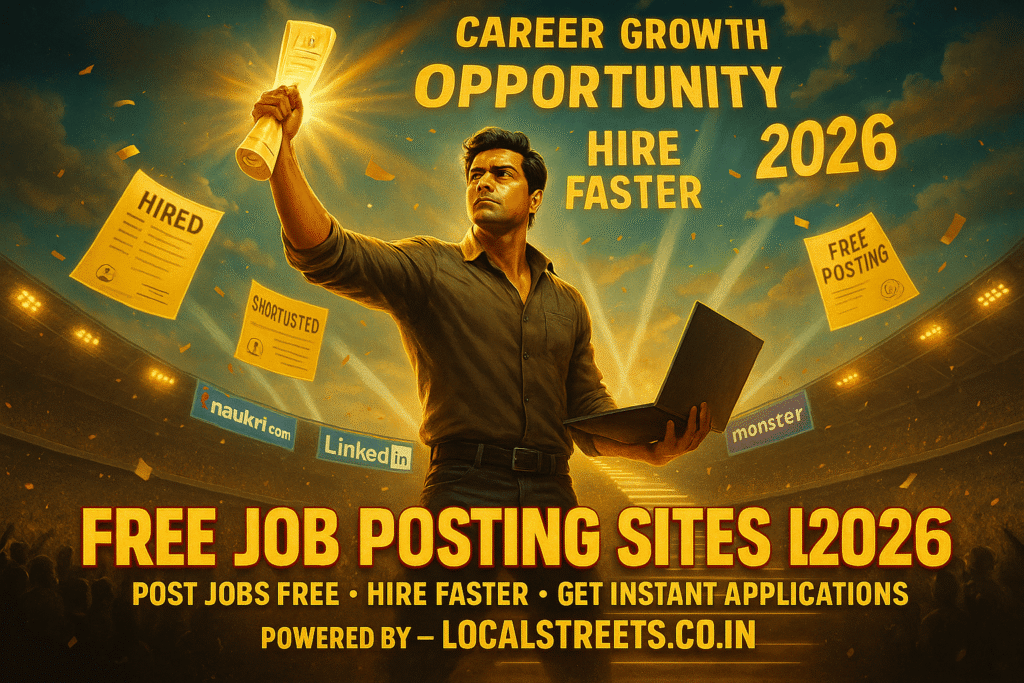 Free Jobs Posting Sites List 2026 Job Boards
