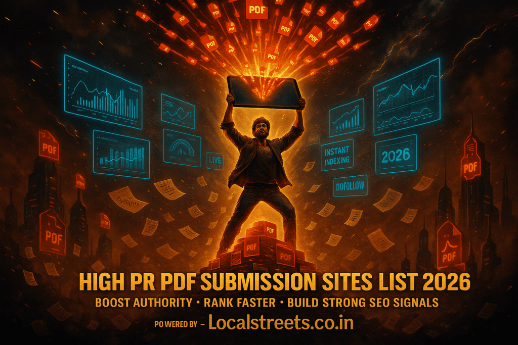 High PR PDF Submission Sites List 2026