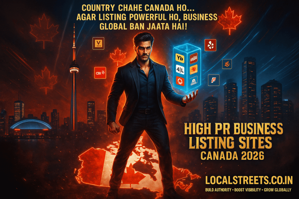 High PR Business Listing Sites List Canada 2026
