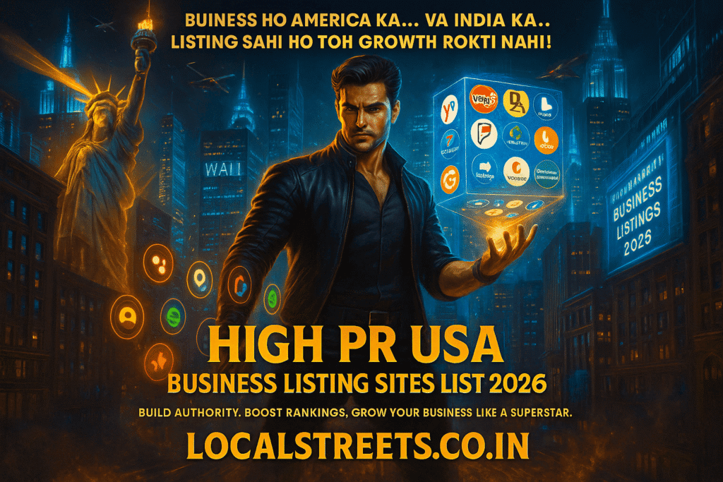 High pr USA Business Listing Sites list 2026